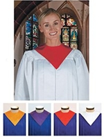 Economical  reversible choir stoles in liturgical colors for the church seasons