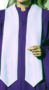 Ready-made front hanging choir stole